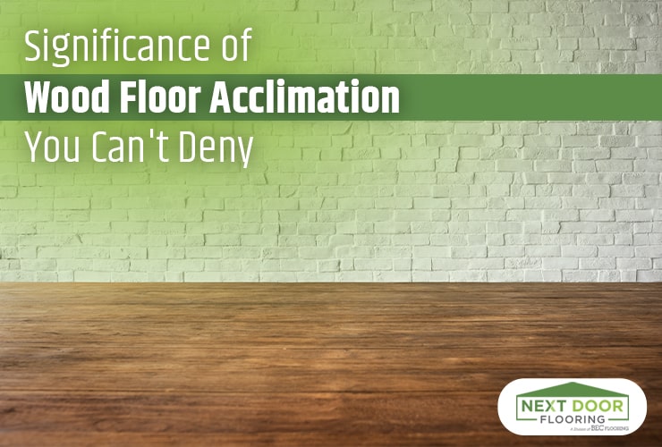 wood floor acclimation